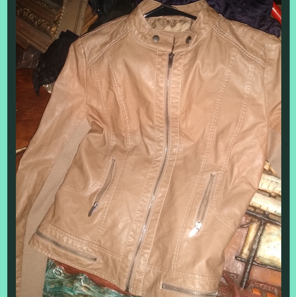 New leather jacket